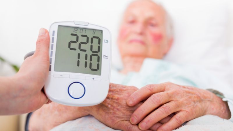 blood pressure check